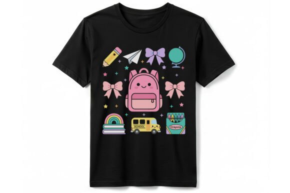 Cute Backpack Back to School T-Shirt