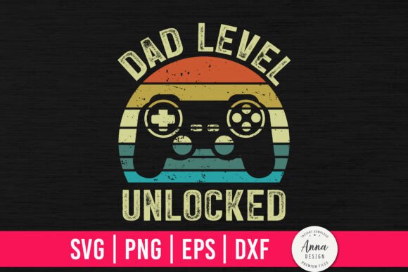 Dad Level Unlocked Retro Game Controller