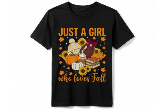 Just a Girl Who Loves Fall T-Shirt