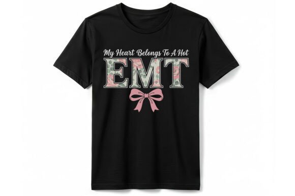 My Heart Belongs to a Hot EMT T-Shirt