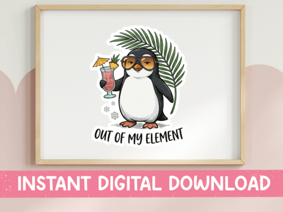 Out of My Element Cool Penguin Drink