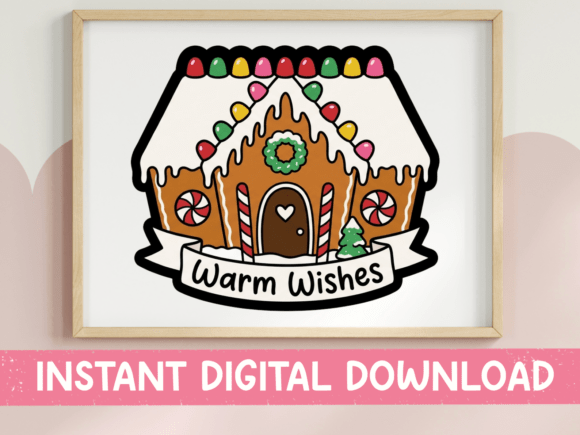 Warm Wishes Gingerbread House